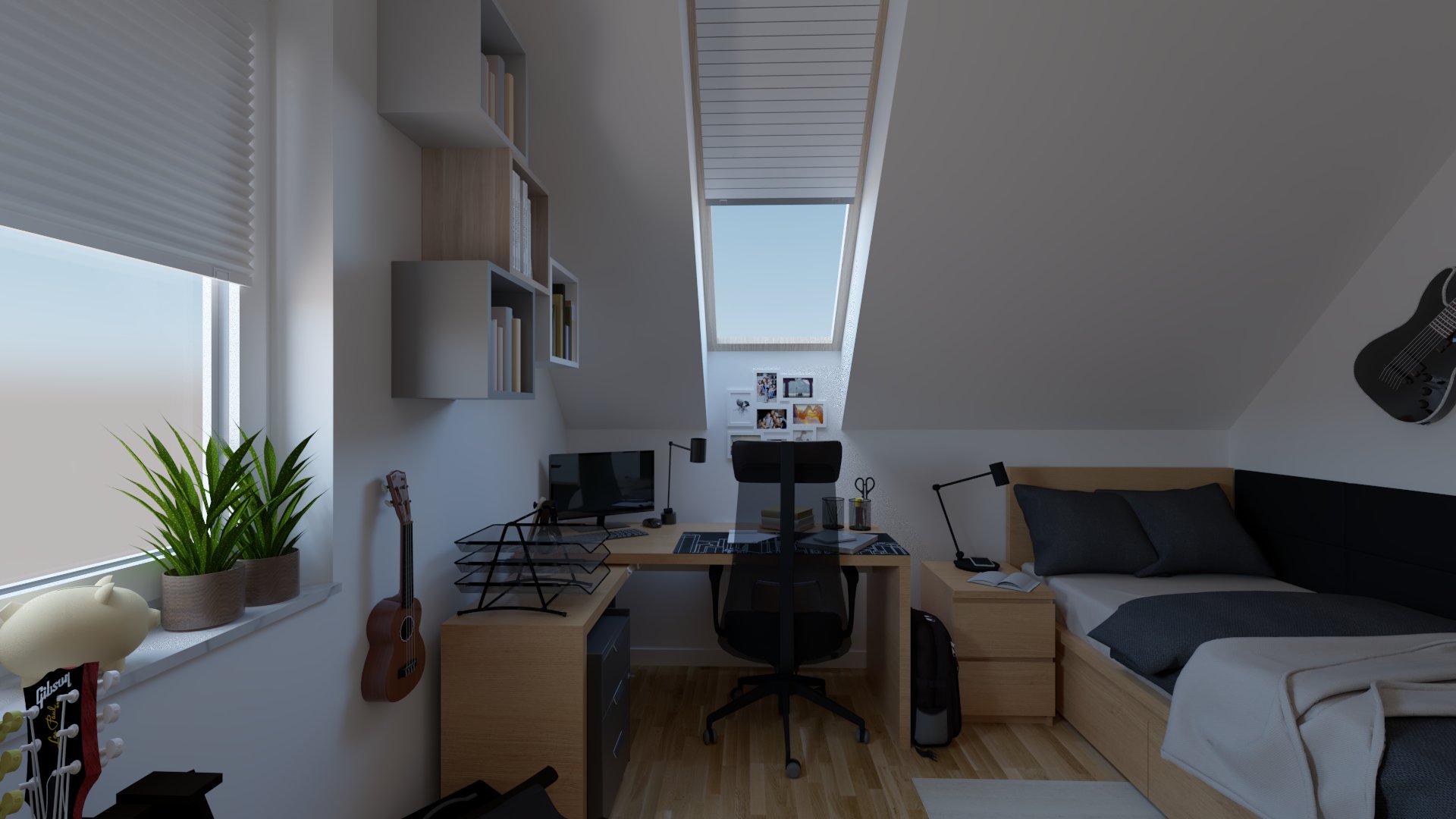 Pokój Maturzysty-Gitarzysty