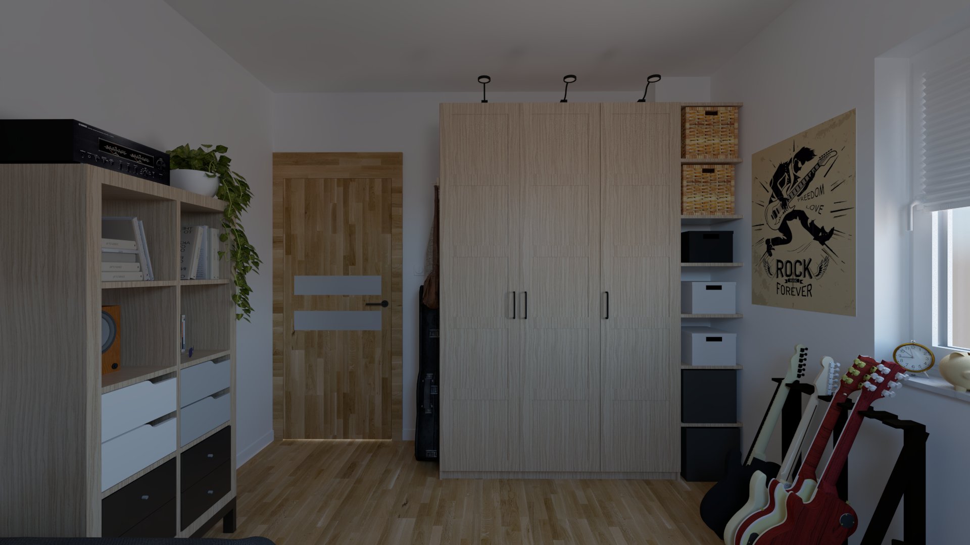 Pokój Maturzysty-Gitarzysty