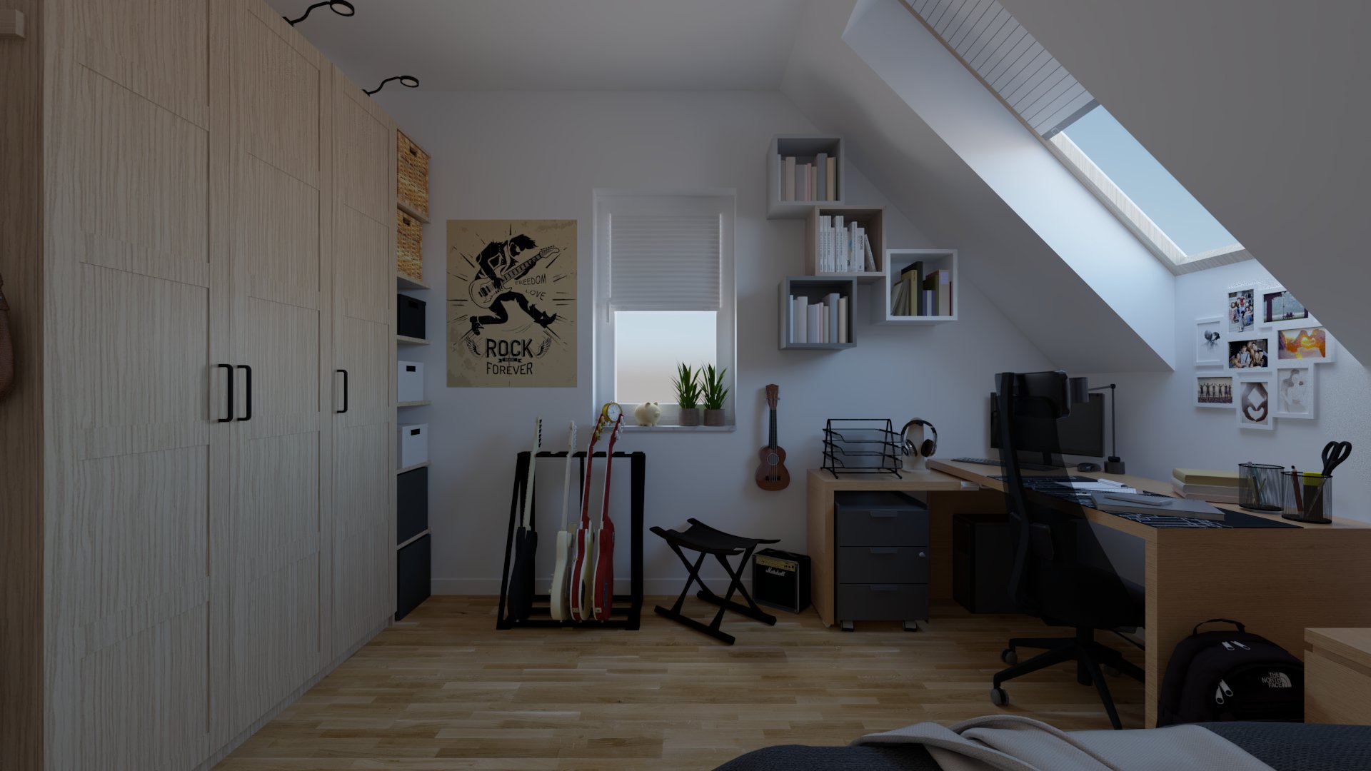 Pokój Maturzysty-Gitarzysty